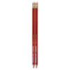 Write Dudes USA Gold Red Checking Pencils