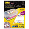 Post-it&reg; Super Sticky Designer Series Removable Classroom ID Labels