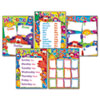 Learning Chart Combo Pack Furry Friends Classroom Basics 17w x 22 5 Pack