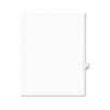 Avery Style Legal Exhibit Side Tab Divider Title 17 Letter White 25 Pack