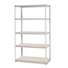 TNNLSS482484 - Stur-D-Stor Shelving, 5 Shelves, 48w x 24d x 84h, Sand