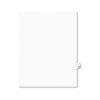 Avery Style Legal Exhibit Side Tab Divider Title 19 Letter White 25 Pack