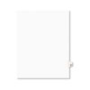 Avery Style Legal Exhibit Side Tab Divider Title 21 Letter White 25 Pack