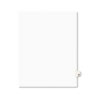 Avery Style Legal Exhibit Side Tab Divider Title 22 Letter White 25 Pack