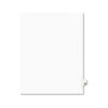 Avery Style Legal Exhibit Side Tab Divider Title 23 Letter White 25 Pack