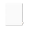 Avery Style Legal Exhibit Side Tab Divider Title 24 Letter White 25 Pack