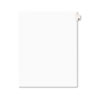 Avery Style Legal Exhibit Side Tab Divider Title 26 Letter White 25 Pack