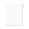 Avery Style Legal Exhibit Side Tab Divider Title 27 Letter White 25 Pack