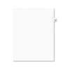 Avery Style Legal Exhibit Side Tab Divider Title 30 Letter White 25 Pack