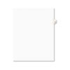 Avery Style Legal Exhibit Side Tab Divider Title 31 Letter White 25 Pack