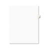 Avery Style Legal Exhibit Side Tab Divider Title 32 Letter White 25 Pack