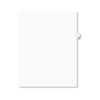 Avery Style Legal Exhibit Side Tab Divider Title 33 Letter White 25 Pack