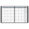 AAG7012705 - Recycled Monthly Planner, Black, 6 7/8" x 8 3/4", 2012-2013