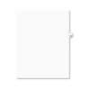 Avery Style Legal Exhibit Side Tab Divider Title 34 Letter White 25 Pack