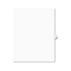 Avery Style Legal Exhibit Side Tab Divider Title 39 Letter White 25 Pack