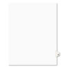 Avery Style Legal Exhibit Side Tab Divider Title 47 Letter White 25 Pack