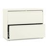 Brigade 800 Series Lateral File, 2 Legal/Letter-Size File Drawers, Putty, 36" x 18" x 28"