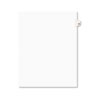 Avery Style Legal Exhibit Side Tab Divider Title 53 Letter White 25 Pack