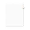 Avery Style Legal Exhibit Side Tab Divider Title 54 Letter White 25 Pack