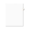 Avery Style Legal Exhibit Side Tab Divider Title 56 Letter White 25 Pack