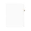 Avery Style Legal Exhibit Side Tab Divider Title 57 Letter White 25 Pack