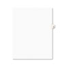 Avery Style Legal Exhibit Side Tab Divider Title 59 Letter White 25 Pack