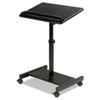 Scamp Speaker Stand 24w x 18d x 27 to 43h Black