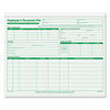 Employee Record File Folders Straight Cut Letter 2 Sided Green Ink 20 Pack