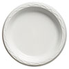 Aristocrat Plastic Plates 9 Inches White Round 125 Pack