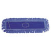 Dust Mop Head Cotton Synthetic Blend 36 x 5 Looped End Blue