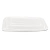 Microwave Safe Container Lid Plastic Fits 24 32 oz Rectangular Clear 75 Bag