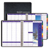 Earthscapes Executive Hardcover Weekly/Monthly Planner, 8-1/2 x
