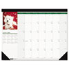 House of Doolittle&trade; Puppies Monthly Desk Pad Calendar