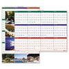 House of Doolittle&trade; Earthscapes&trade; Nature Scenes Reversible/Erasable Yearly Wall Calendar
