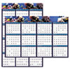 House of Doolittle&trade; Earthscapes&trade; Sea-Life Scenes Reversible/Erasable Yearly Wall Calendar