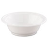 Famous Service Plastic Dinnerware Bowl 12oz White 125 Pack 8 Packs Carton