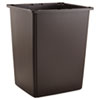 Glutton Container, 56 gal, Plastic, Brown