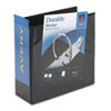 AVE09900 - Durable Slant Easy Insert Ring View Binder, 5" Capacity, Black