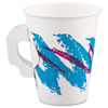 Jazz Paper Hot Cups Handles 8oz Polycoated 1000 Carton