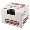 Repro Low Density Can Liners 2 Mil 40 x 46 Black 100 Carton