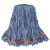 Web Foot Looped-End Wet Mop Head, Cotton/Synthetic, Medium Size,