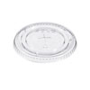 Straw-Slot Cold Cup Lids, Fits 9 oz to 20 oz Cups, Clear, 100/Pack