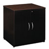 Series C Collection 30W Storage Cabinet, Mocha Cherry/Graphite Gray