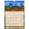 Scenic Monthly Wall Calendar, Landscape Photography, 12 x 17, White/Multicolor Sheets, 12-Month (Jan to Dec): 2025