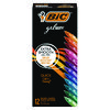 Gel-ocity Quick Dry Gel Pen, Retractable, Fine 0.7 mm, Assorted Ink and Barrel Colors, Dozen