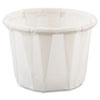 Paper Portion Cups .5oz White 250 Bag 20 Bags Carton