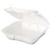 Snap It Foam Container 1 Comp 9 1 4 x 9 1 4 x 3 White 100 Bag 2 Bags Carton