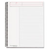 Side Bound Guided Business Notebook Action Planner 11 x 8 1 2 80 Sheets