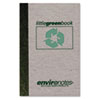 Little Green Book Gray Cover Narrow Rule 6 x 4 White Paper 60 Sheets