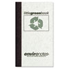 Little Green Book Gray Cover Narrow Rule 5 x 3 White Paper 60 Sheets